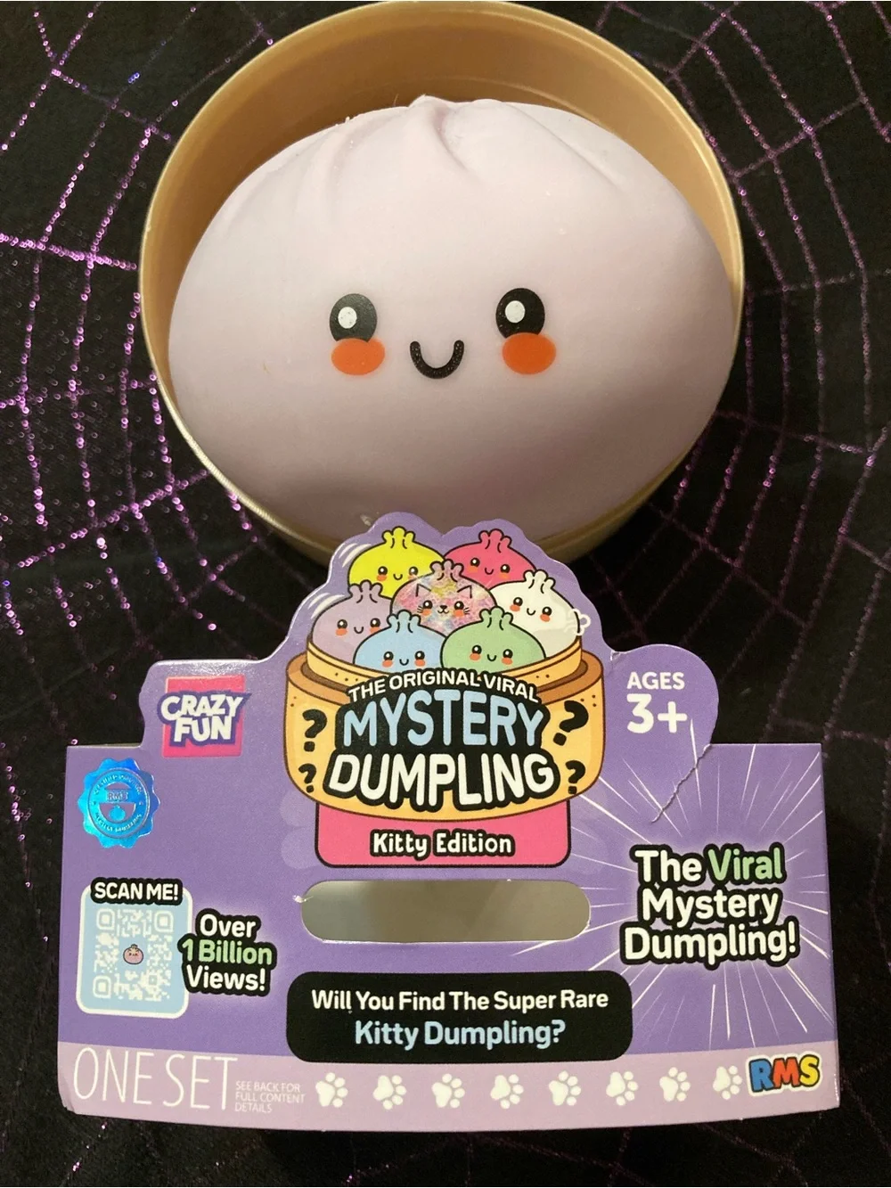 Lavender Mystery Dumpling Kitty Edition By RMS